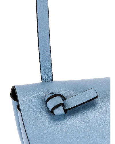 Shop Acne Studios Mini Bag In Light Blue & Black