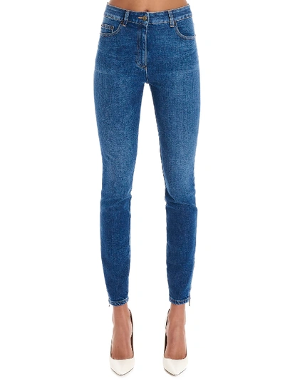 Shop Moschino Jeans In Blue