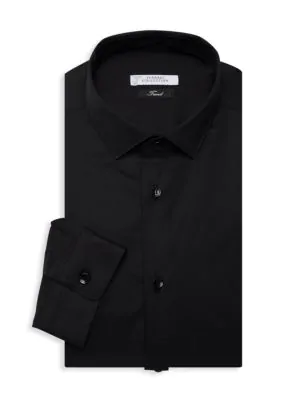 versace trend fit dress shirt