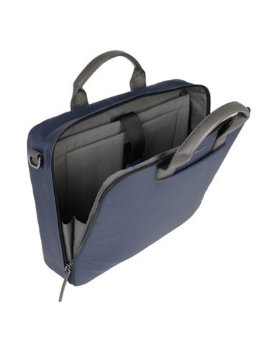 Shop Mandarina Duck Work Bag In Dark Blue