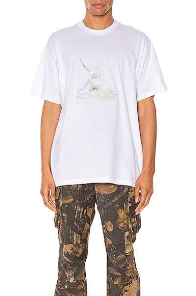Shop Burberry Wallace Tee In White