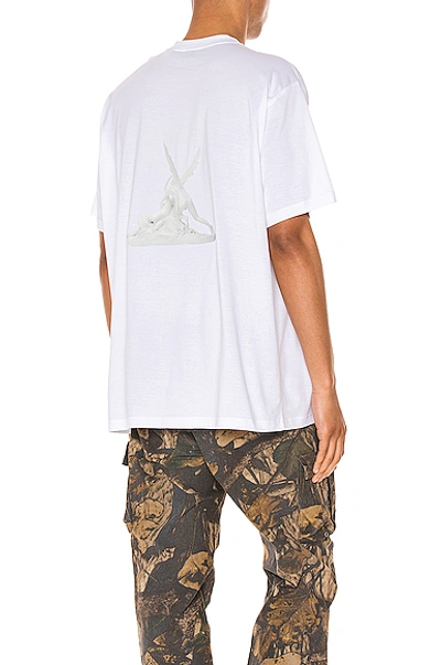 Shop Burberry Wallace Tee In White