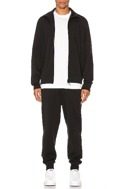 Shop Y-3 Track Jacket In Black