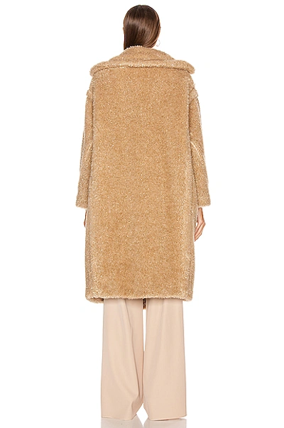 Shop Max Mara Park Coat In Albino