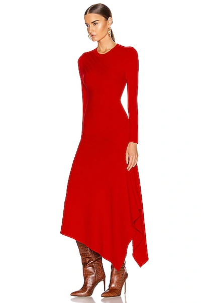 Shop A.l.c Viviana Dress In Red
