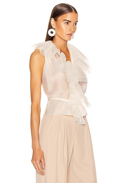 Shop Alexis Arabel Top In Off White