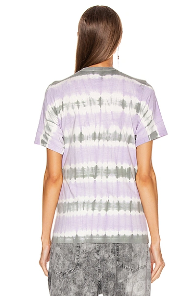 Shop Isabel Marant Étoile Dena Tee Shirt In Lilac