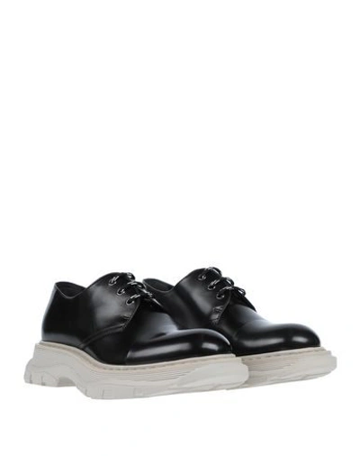 Shop Alexander Mcqueen Lace-up Shoes In Black