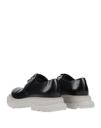 Shop Alexander Mcqueen Lace-up Shoes In Black