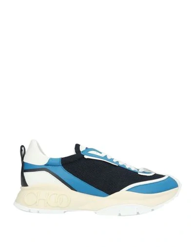 Shop Jimmy Choo Sneakers In Pastel Blue