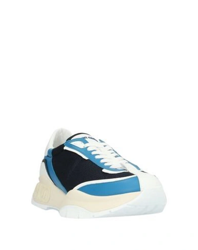 Shop Jimmy Choo Sneakers In Pastel Blue