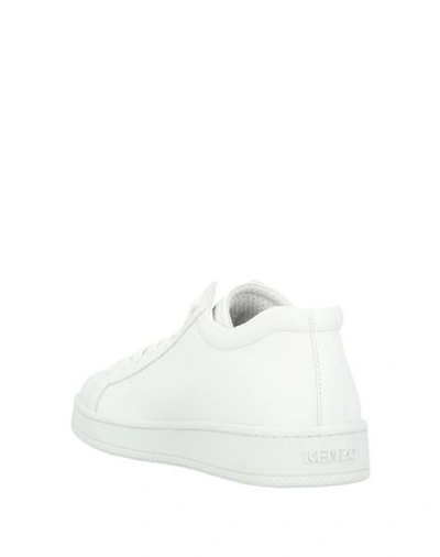 Shop Kenzo Sneakers In White