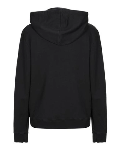 Shop Saint Laurent Man Sweatshirt Black Size L Cotton