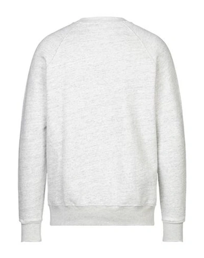 Shop Maison Kitsuné Sweatshirt In Light Grey