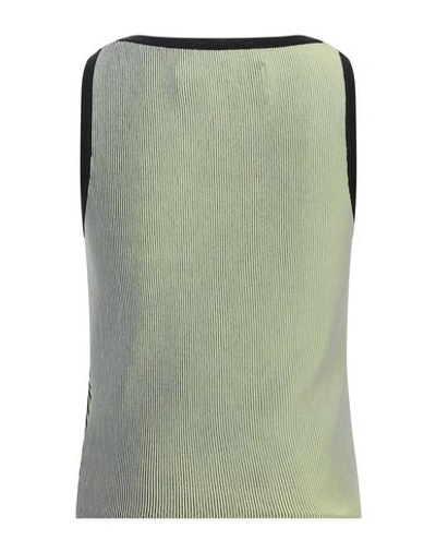 Shop Off-white Tank Top In Acid Green