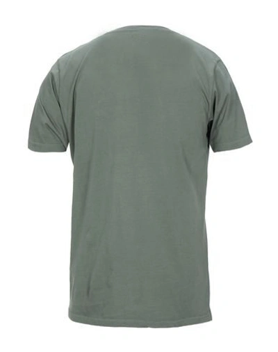 Shop Uniform Man T-shirt Military Green Size S Cotton