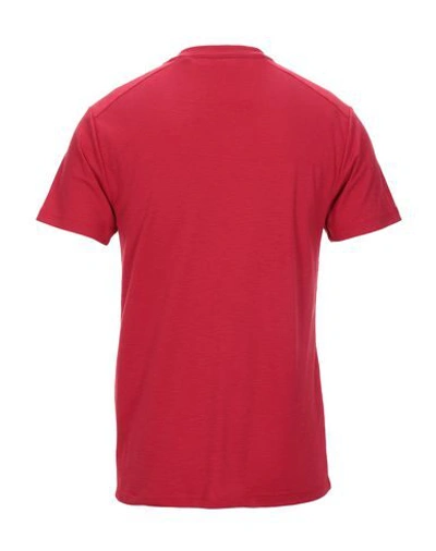 Shop Guess T-shirts In Red