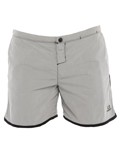 grey swim shorts