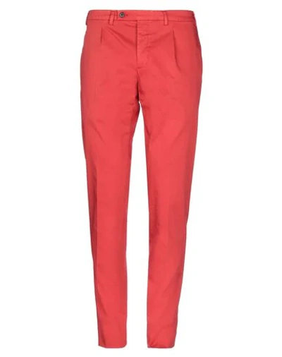 Shop Gabriele Pasini Pants In Red