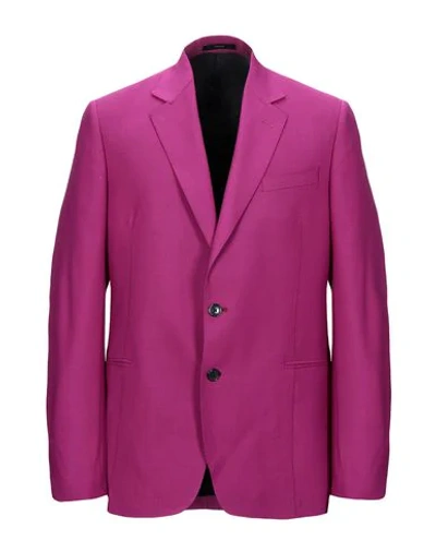 Shop Paul Smith Blazer In Purple