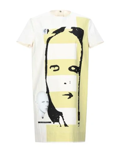 Shop Rick Owens Drkshdw T-shirts In Ivory