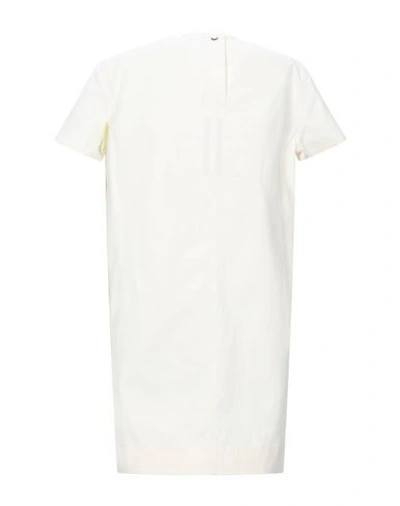 Shop Rick Owens Drkshdw T-shirts In Ivory