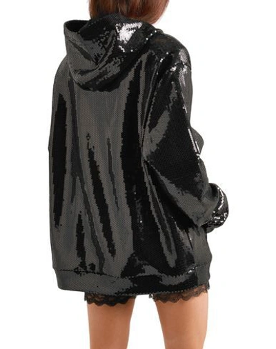 Shop Dundas Woman Sweatshirt Black Size M Cotton, Plastic, Glass