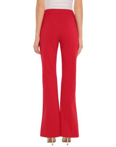 Shop Avenue Montaigne Woman Pants Red Size 10 Viscose, Polyamide, Elastane