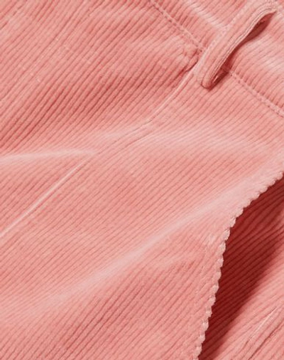 Shop Ganni Woman Pants Pink Size 8/10 Cotton, Elastane