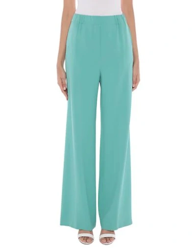Shop Clips Casual Pants In Light Green