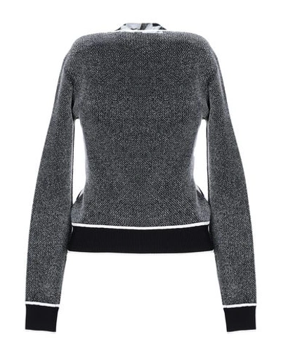 Off-white Off White Swan Knitwear In Steel Grey