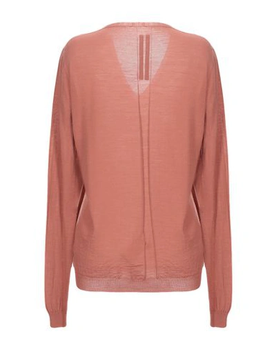 Shop Rick Owens Sweaters In Pale Pink