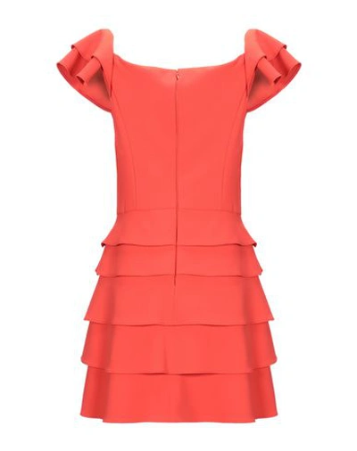 Elisabetta Franchi Short Dress In Red