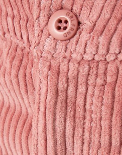 Shop Grlfrnd Woman Mini Skirt Pastel Pink Size 28 Cotton, Polyester
