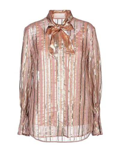 Shop Peter Pilotto Shirts In Pastel Pink