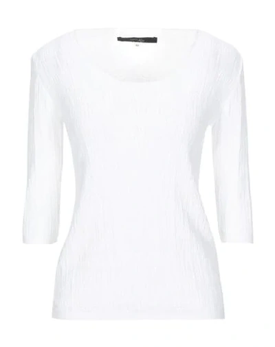 Shop Terre Alte Sweater In White