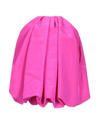 Shop Calvin Klein 205w39nyc Cape In Fuchsia