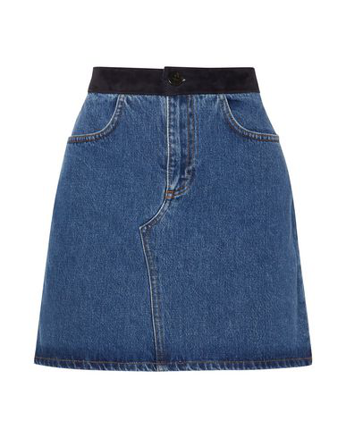 victoria beckham denim skirt