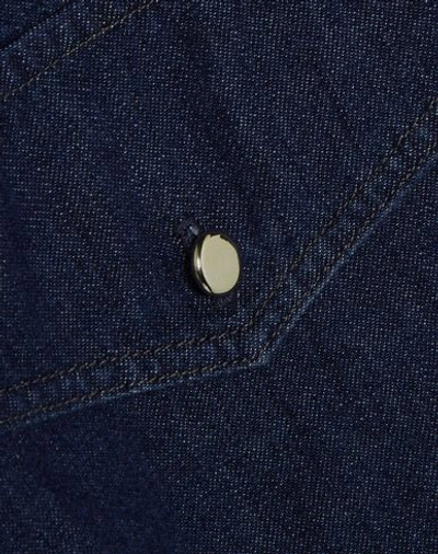 Goldsign Denim Shirts In Blue