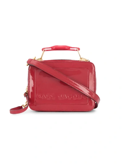 Shop Marc Jacobs The Box Tote In Red