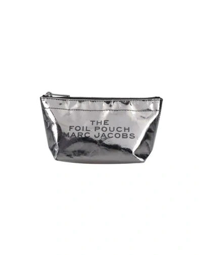 Shop Marc Jacobs Pouches In Silver
