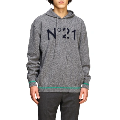 Shop N°21 N° 21 Sweater Sweater Men N° 21 In Grey
