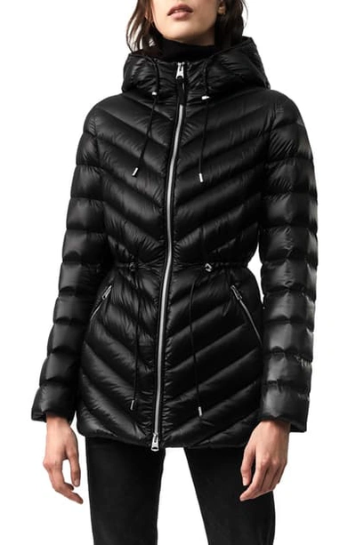 Shop Mackage 800 Fill Power Down Jacket In Black