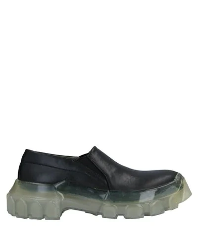 Shop Rick Owens Loafers In Black