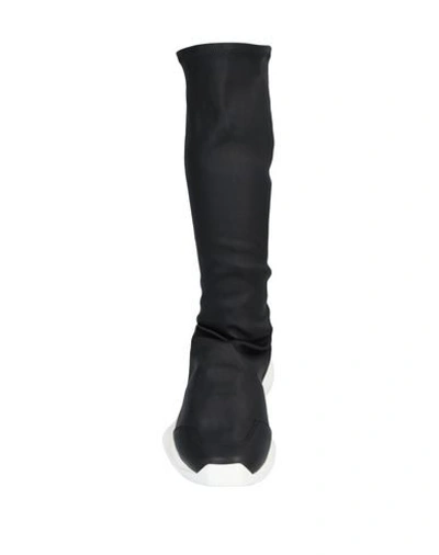 Shop Rick Owens Knee Boots In Black