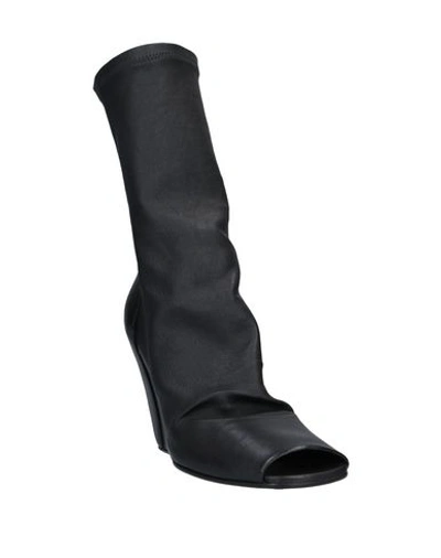 Shop Rick Owens Ankle Boot In Black