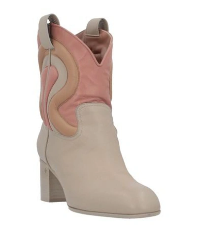 Shop Laurence Dacade Ankle Boots In Apricot