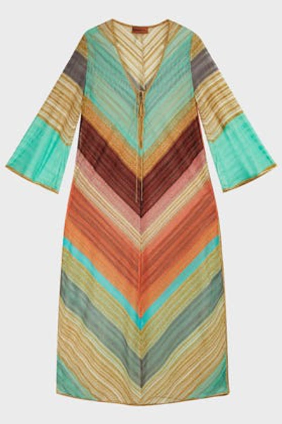 Shop Missoni Wrap-style Maxi Kaftan