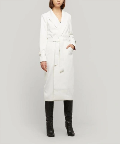 Shop Paige Greylin Coat In Gardenia