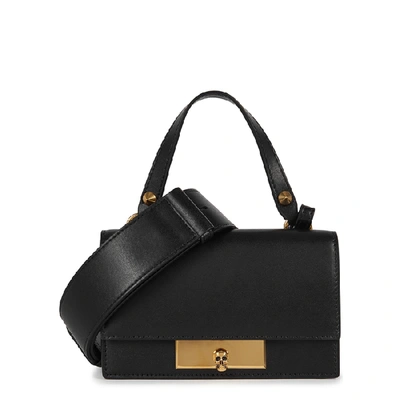 Shop Alexander Mcqueen Black Leather Cross-body Bag